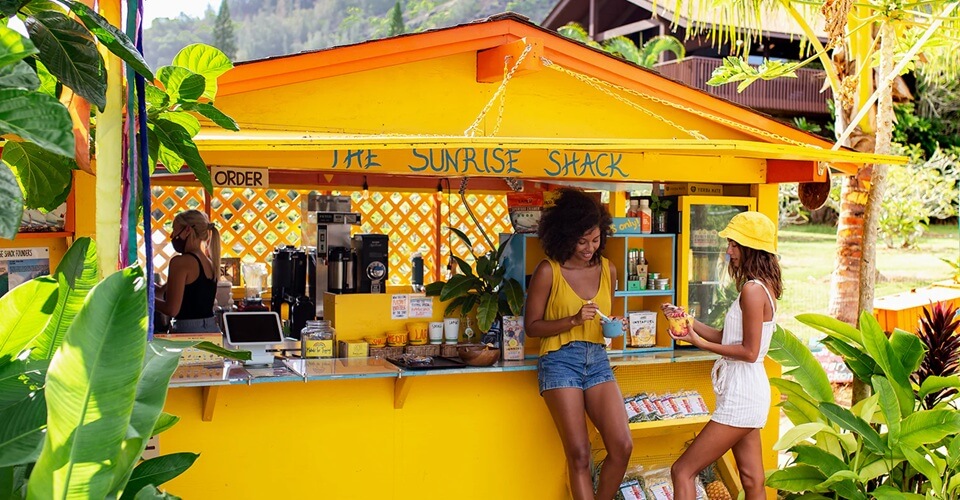 The Sunrise Shack, Shark’s Cove